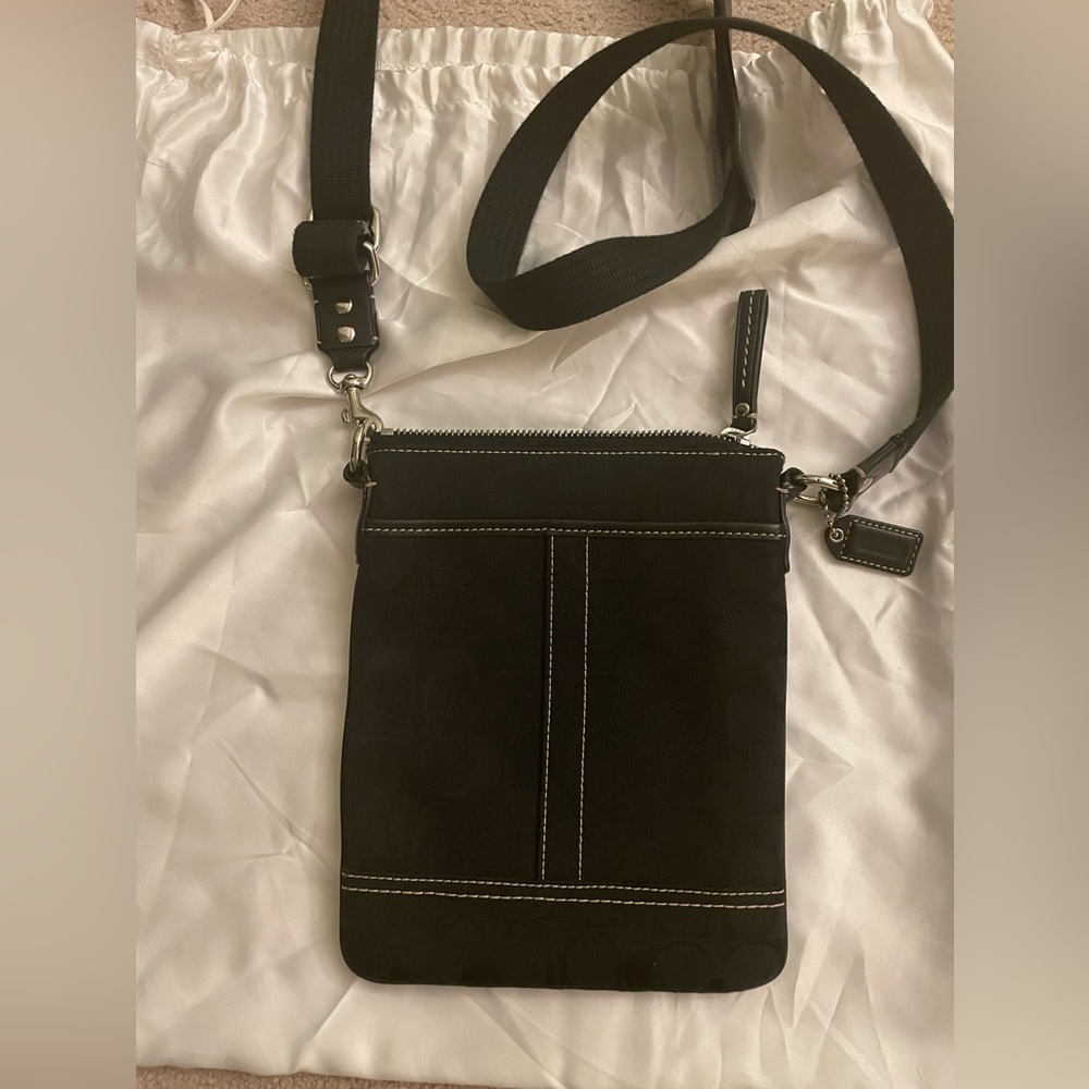 Vintage Original Coach Saddle Bag